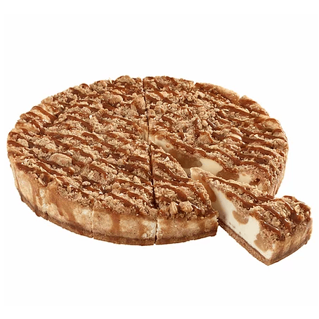 Elite Sweets - 10" Pre-sliced Apple Crumble Cheesecake 14 Slices - Each - Bulk Mart