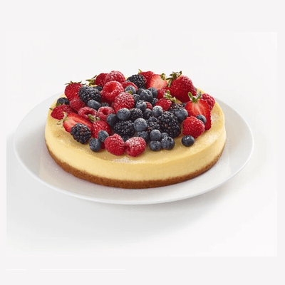 Elite Sweets - 10" Pre-sliced Classic Cheesecake 14 Slices - 4 / Case - Bulk Mart