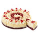 Elite Sweets - 10" Pre-sliced Red Velvet Cookie Crust Cheesecake 14 Slices - Each - Bulk Mart