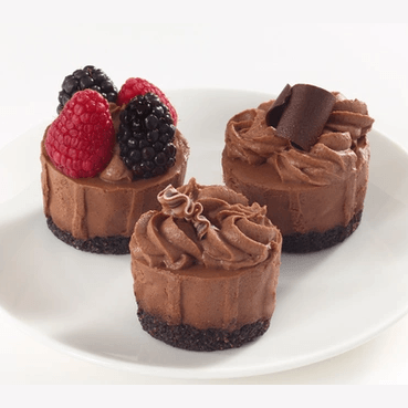 Elite Sweets - 2" Chocolate Mousse - 112/Case - Bulk Mart
