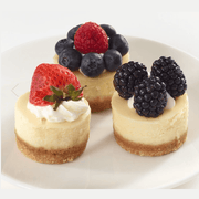 Elite Sweets - 2" Classic Cheesecake - 140 / Case - Bulk Mart