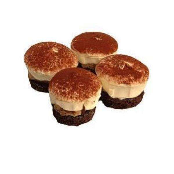 Elite Sweets - 2" Tiramisu Mousse - 48 / Case - Bulk Mart