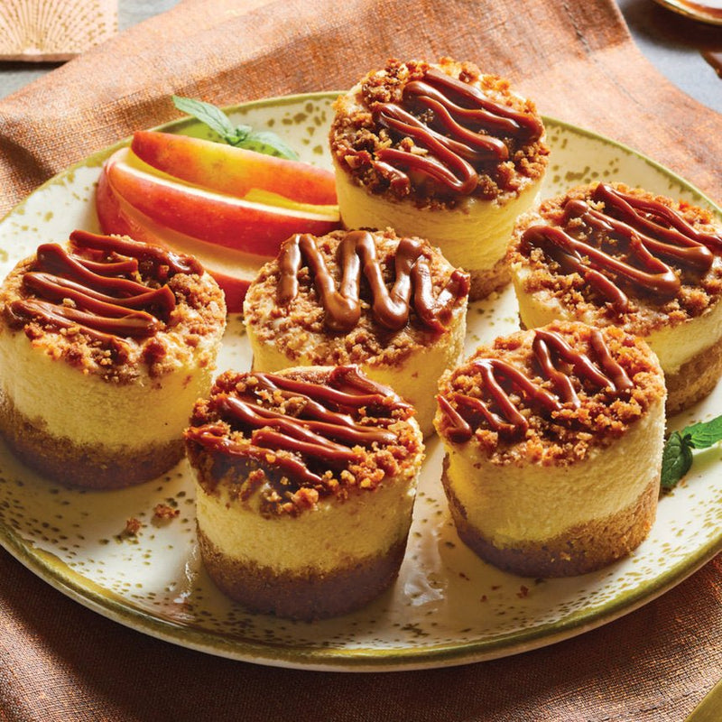 Elite Sweets - Mini Apple Crisp Cheesecake - 48/Case - Bulk Mart