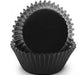 Enjay - 2" x 1.25 x 4.5" Black Brite Foil Baking Cup - 500/Pack - Bulk Mart