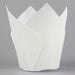 Enjay - 2" x 6.25" White Paper Tulip Cup - 100/Pack - Bulk Mart