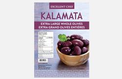 Excellent Chef - Kalamata Extra Large Whole Olives - 12 Kg - Bulk Mart