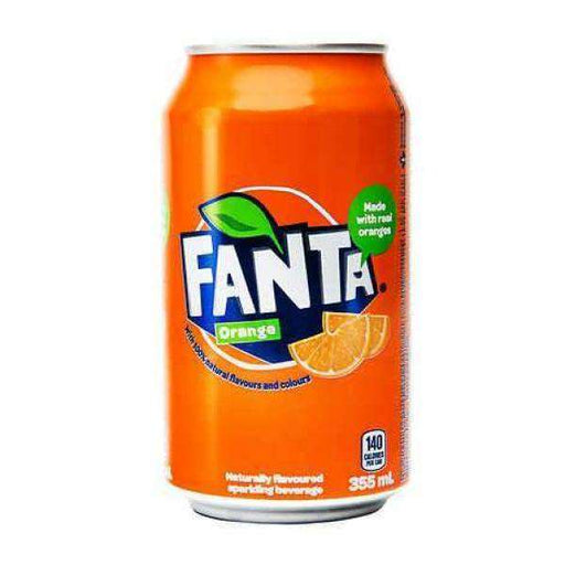 Fanta - Orange Soda - 12 x 355 ml / Pack - Bulk Mart
