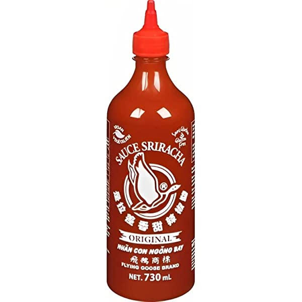 Sriracha Hot Chili Sauce 730ml Flying Goose Spicy Red Sauce — Bulk Mart