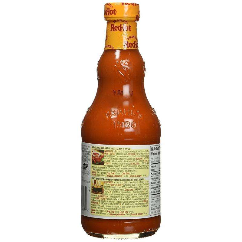 Frank's - Red Hot Original Buffalo Wing Sauce - 354 ml - Bulk Mart