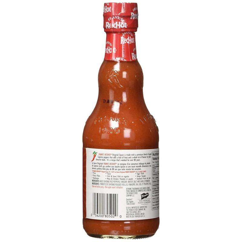 Frank's - Red Hot Original Sauce - 354 ml - Bulk Mart