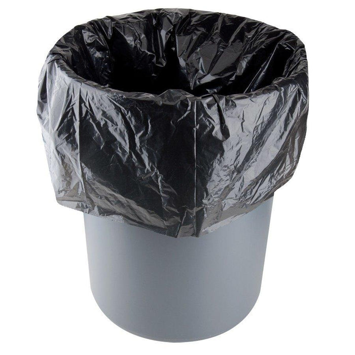 Full Circle - 42" x 48" Extra Strong Black Eco Garbage Bag - 100/Case - Bulk Mart