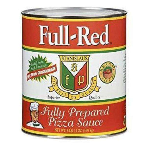 Full Red - Fully Prepared Pizza Sauce - 6 x 100 oz - Bulk Mart