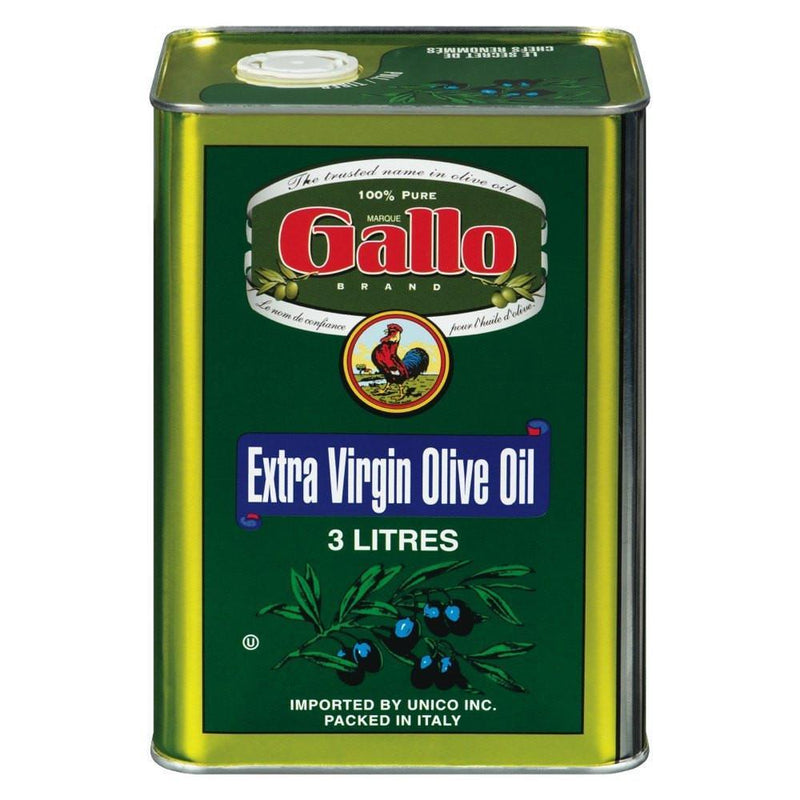 Gallo - Extra Virgin Olive Oil - 6 x 3 L - Bulk Mart