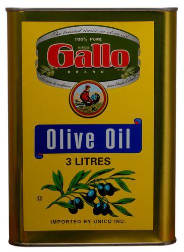 Gallo - Pure Olive Oil - 6 x 3 L - Bulk Mart