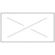 Garvey - #2212 Price Label Single Line Assorted Color - 9 / Roll - Bulk Mart