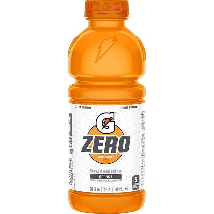Gatorade - Orange G Zero Sugar - 12 x 591 ml - Bulk Mart