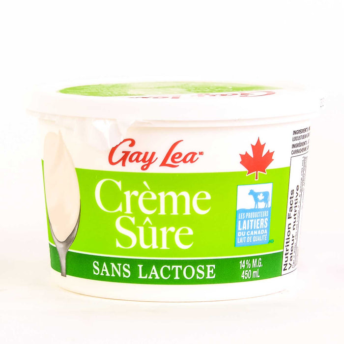 Gay Lea - Sour Cream 14% Lactose Free - 450 ml - Bulk Mart