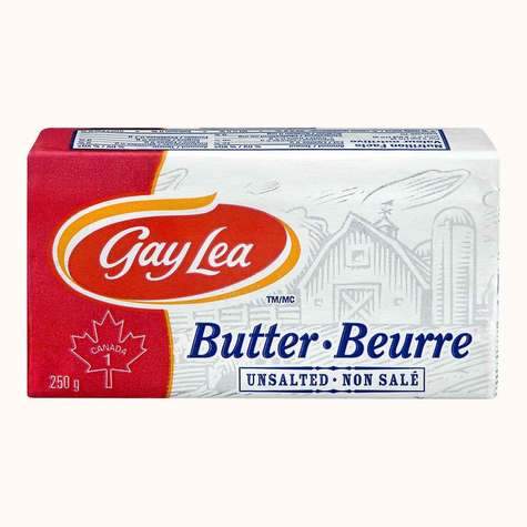 Gay Lea - Unsalted Butter - 250 g - Bulk Mart