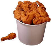 Genpak - 8LBHD - 8 Lb Plain Bucket With Lid Combo Set - 125/Case - Bulk Mart