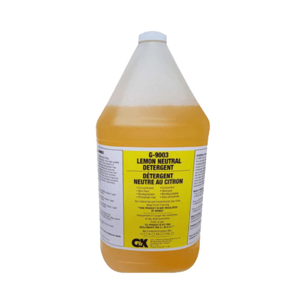 GK Chemicals - Lemon Neutral Detergent G-9003 - 4 x 4 L - Bulk Mart