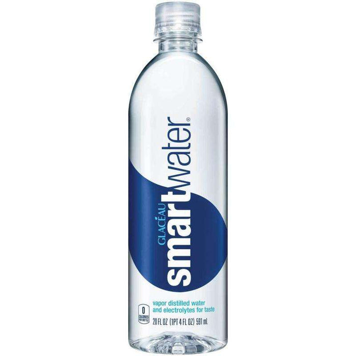 Glaceau - Smartwater Vapour Distilled Water PET - 24 x 591 ml - Bulk Mart