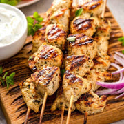 Glacial Treasure - Frozen Chicken Souvlaki - 50 x 100 g - Bulk Mart