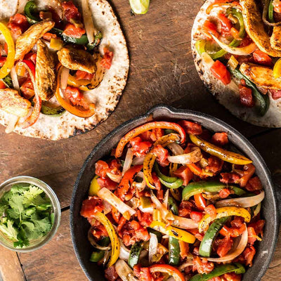Glacial Treasure - Fully Cooked Chicken Fajita Halal - 4 Kg - Bulk Mart