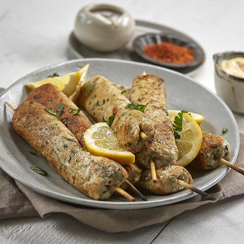 Glacial Treasure - Kafta Souvlaki Lamb Halal - 40 x 120 g - Bulk Mart