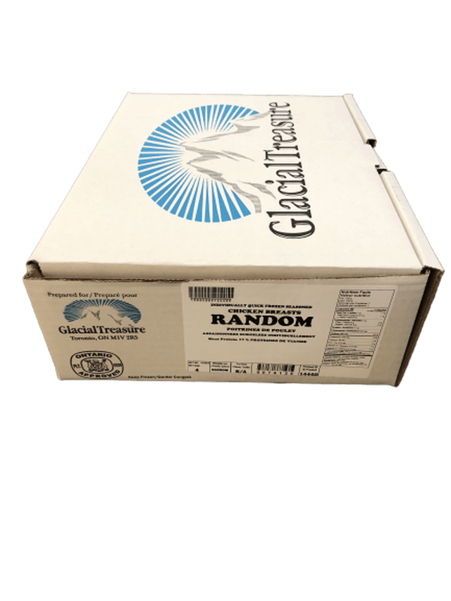 Glacial Treasure - Random Chicken Breast - 4 Kg - Bulk Mart