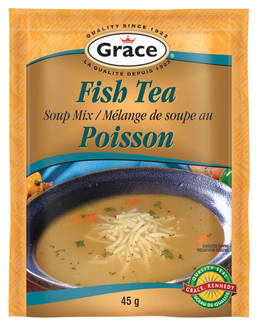 Grace - Fish Tea Soup Mix - 12 x 45 g - Bulk Mart