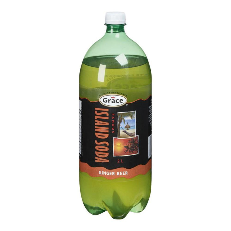 Grace - Island Soda Ginger Beer - 2 L - Bulk Mart