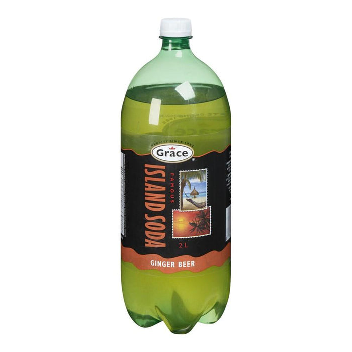 Grace - Island Soda Ginger Beer - 9 x 2 L - Bulk Mart