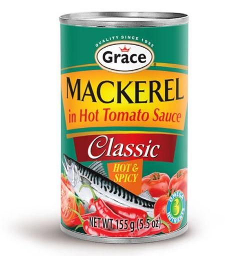 Grace - Mackerel In Hot Tomato Sauce Hot & Spicy - 155 g - Bulk Mart