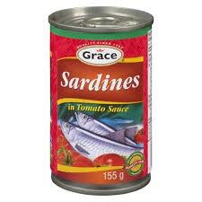 Grace - Sardines in Tomato Sauce - 155 g - Bulk Mart