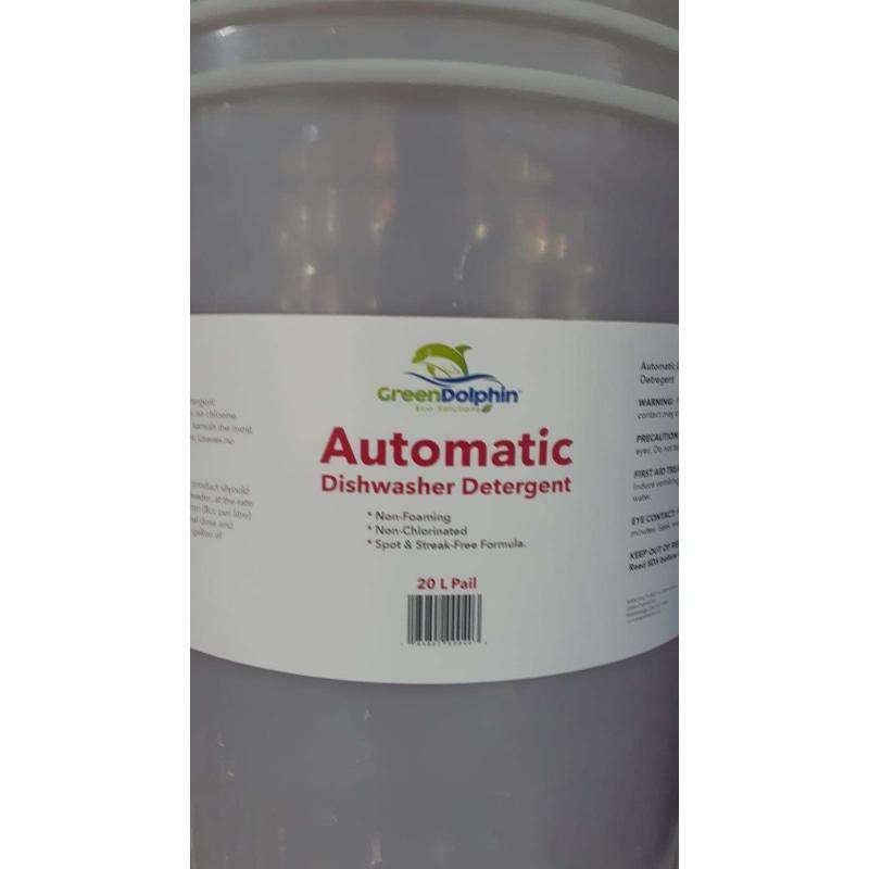 Green Dolphin - Automatic Dishwasher Detergent - 20 L - Bulk Mart