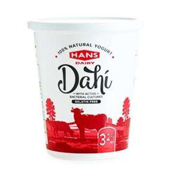 Hans Dairy - Dahi 3.2% Natural Yogurt - 6 x 750g - Bulk Mart
