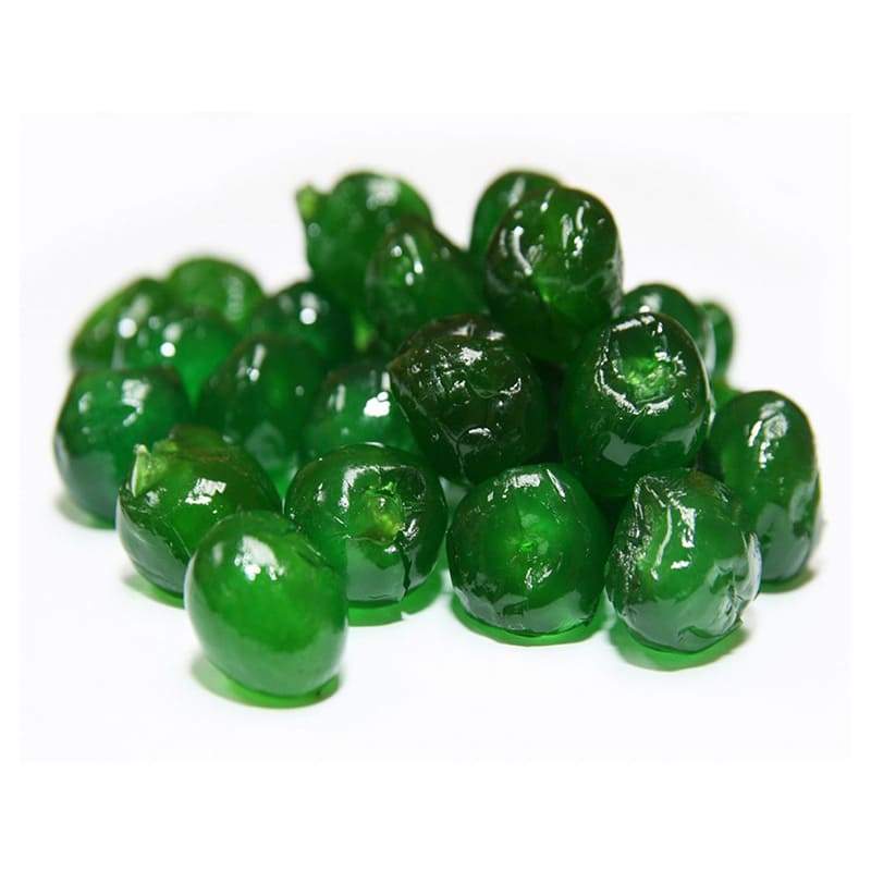 Harvest - Glazed Green Cherries - 1.5 Kg - Bulk Mart