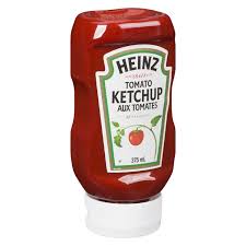 Heinz - Ketchup Upside Down Squeeze Bottle - 24 x 375 ml - Bulk Mart