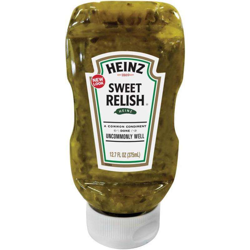 Heinz - Sweet Relish Squeeze Bottle - 12 x 375 ml