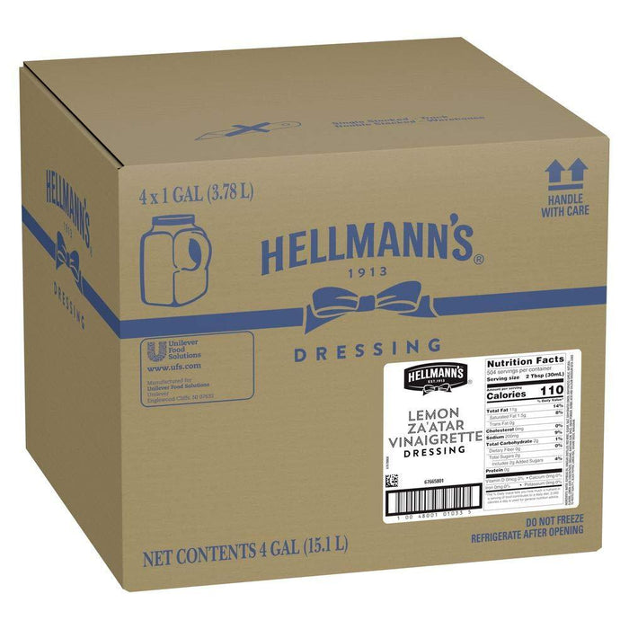 Hellmann's - Lemon Zaatar Dressing - 3.78 L - Bulk Mart