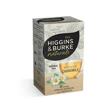Higgins & Burke - Chamomile Herbal Tea - 20 Pack - Bulk Mart