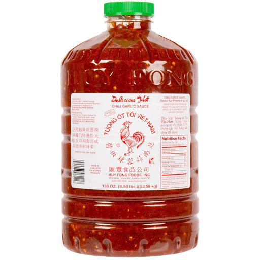 Huy Fong - Delicious Hot Chili Garlic Sauce - 3 x 3.5 L - Bulk Mart