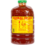Huy Fong - Sambal Oelek Ground Fresh Chili Paste - 3 x 3.5 L - Bulk Mart