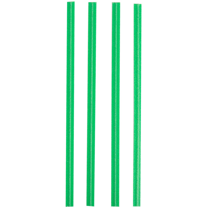 HY-Five - 4" Green Twist Ties - 2000 / Pack - Bulk Mart