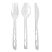 IECO - Compostable Assorted Cutlery Set Fork, Knife, Spoon - 18/Pack - Bulk Mart