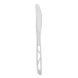 IECO - Compostable CPLA Knife White - 18 / Pack - Bulk Mart