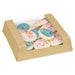 Inno-Pak Visions - Kraft Window Bakery Box 9.43" x 9.43" x 2.5" - 100/Case - Bulk Mart