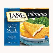 Janes - Panko Breaded Fillet Of Sole - 590 g - Bulk Mart