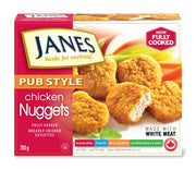 Janes - Pub Style Fully Cooked Chicken Breast Nuggets - 700 g - Bulk Mart