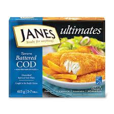 Janes - Tavern Battered Cod - 615 g - Bulk Mart